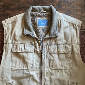 G.H. Bass Khaki Vest XXL  New with tags